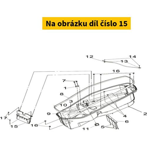 LUGGAGE BOX RR. COVER 81256-LM1-000