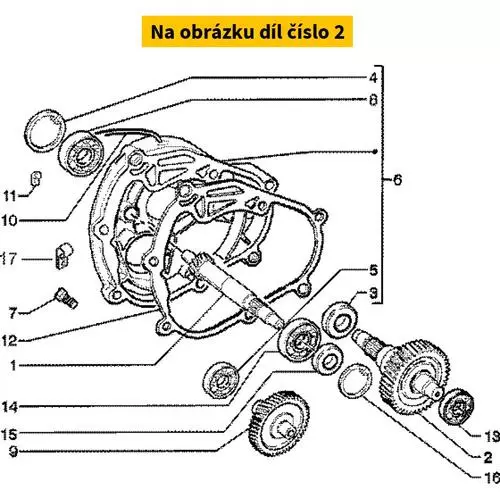 Rr Wheel Shaft Skipper St U 8270885