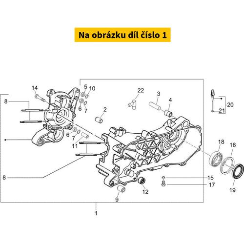 Crankcase Runner 8294235