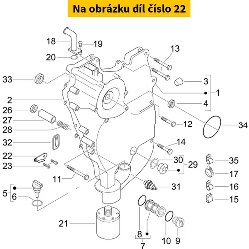 Plate For Stator 830886