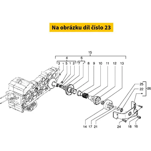 Bracket Pulley 8327415