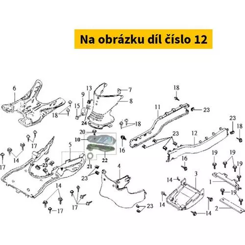 L. Side Cover 83601-H9A-000-JZ