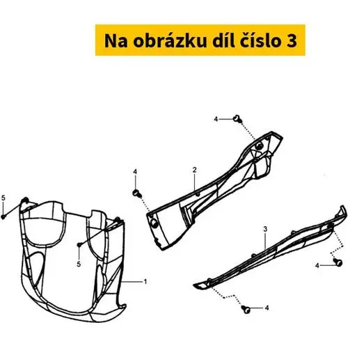 L.Side Cover Bu-289s 83601-HHA-010-FQ