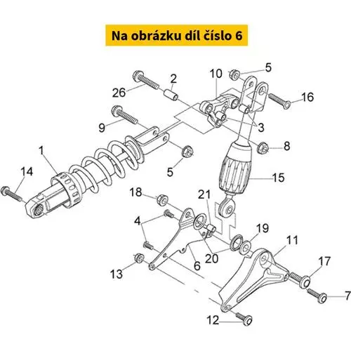 Swinging Arm Tube 8425335