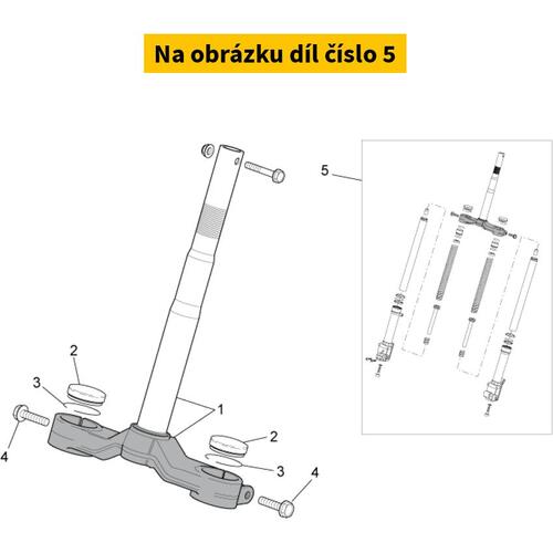 Front Fork 85186R