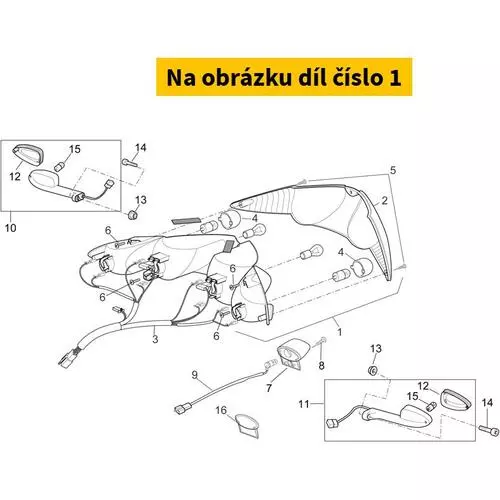 Rear Lamp 852368