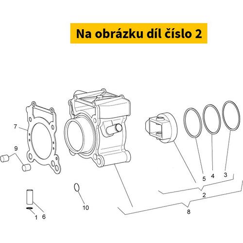 Fc2 Piston Assy. X-9 500 8545800001