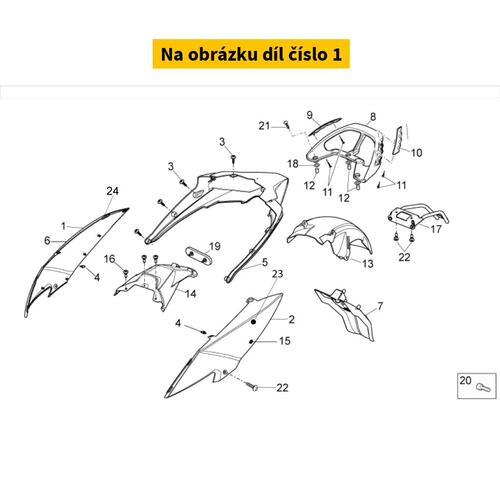 Rh Half-Rear Fairing 856448