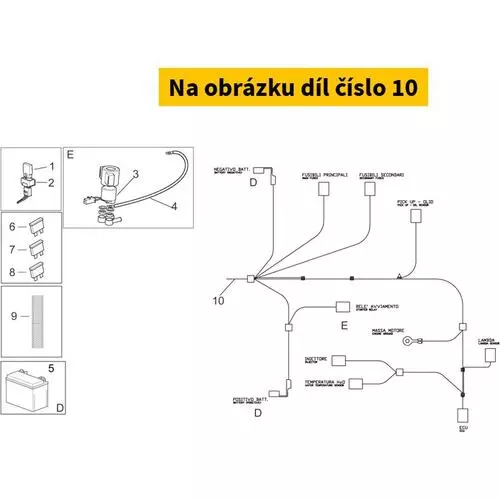 Main Wiring Harness 860674