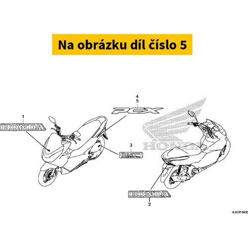 EMBLEM, L. PCX 86832K35V00