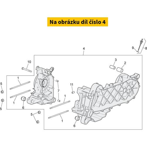 Crankcase Assy 871211