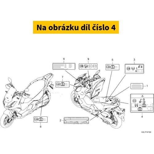 LABEL, ACCESSORIES & LOAD 87512K2LD00