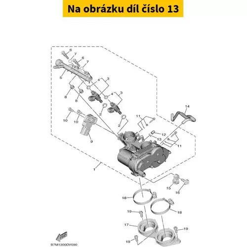 Clip, Pipe 8A7141390000