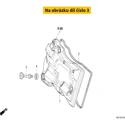 BOLT, HEAD COVER 90017MGSD30