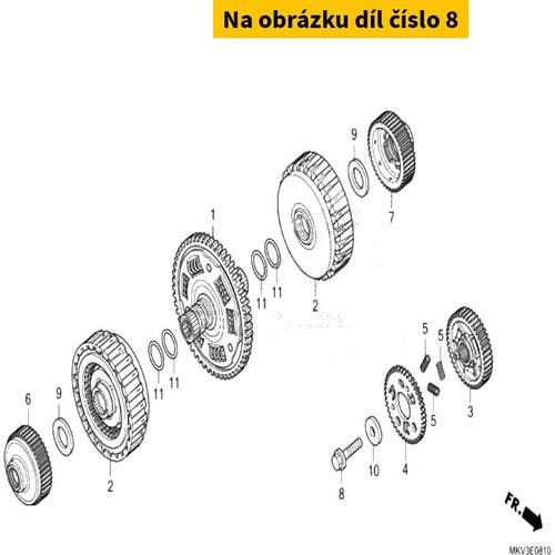 BOLT, FLANGE, 10MM 90023MBW000