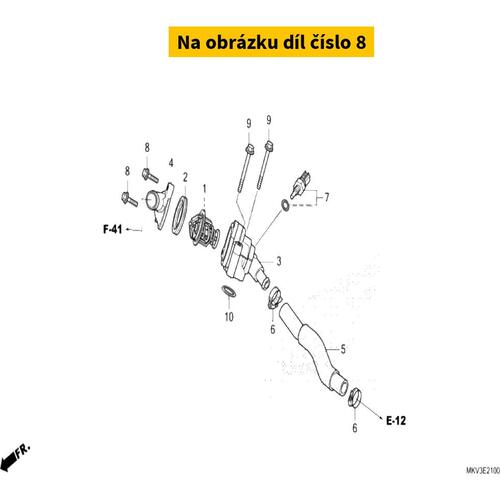 BOLT, FLANGE, 6X22 (S-NSH 90028GHB670