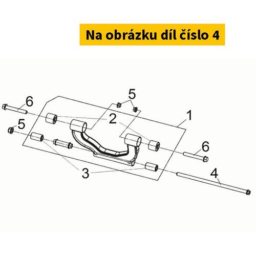 Flange Bolt 12*258 90107-L1A-000