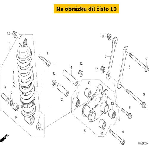 BOLT, SOCKET, 10X88 90110MGSD30