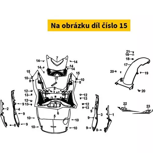 Washer screw 5x14 90118-B9A-000