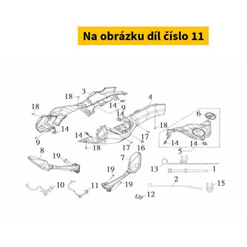 Cable Clamp 90118-BD4-000