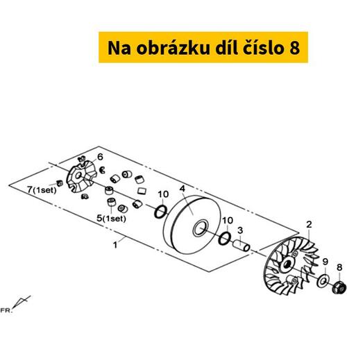 Lock Nut 20mm 90202-REA-000