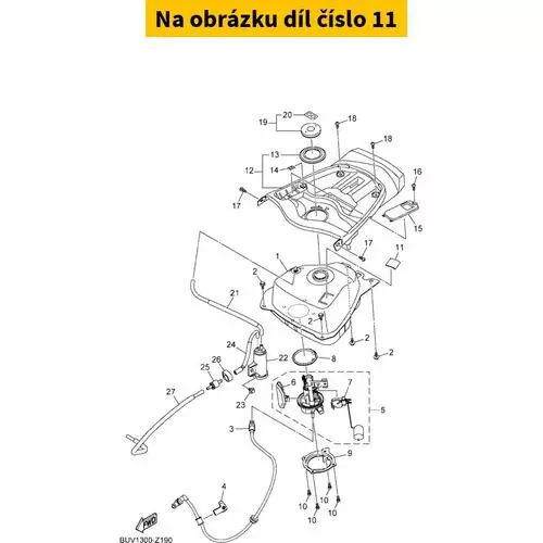 Damper, Plate 905200280600