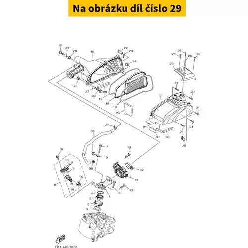 Damper, Plate 905201081100