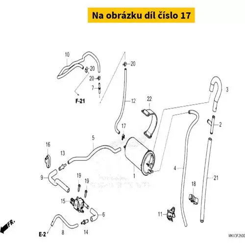 CLAMP, TUBE (8.0) 90652KSJA21