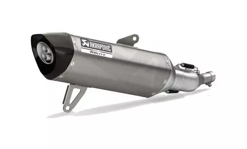 Muffler AKRAPOVIC Slip-On Titanium YAMAHA Tricity 300 I.E E4 2020-> 907983320200