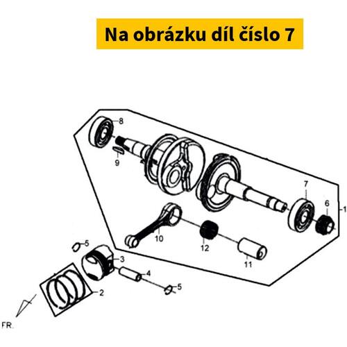 Radial Ball Bearing 6204 Cs12 91003-A1A-300