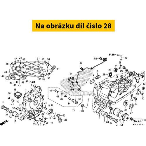 BEARING, RADIAL BALL, 620 91005K53D01