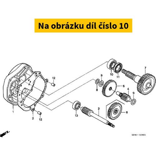 BEARING, RADIAL BALL, 600 91009GE0004