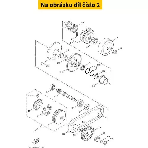 Bearing 93306204YN00