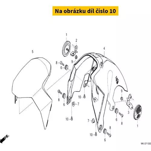 SCREW, TAPPING, 4X10 93903242J0