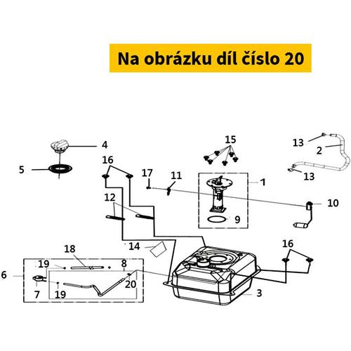 Tube Clip C9 5mm 95002-50000