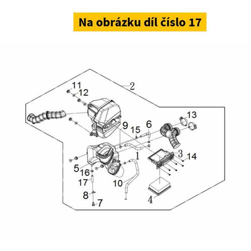 V Tube 8*12*50 95003-23005-60