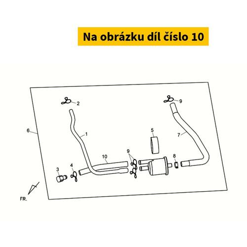 Tube V 8x12x280 95003-23028-60