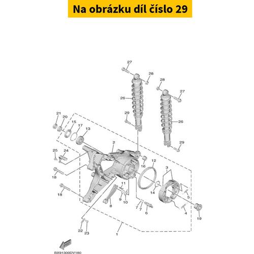 Bolt, Flange Deep 95D370803000