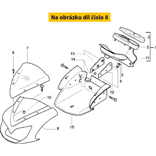 Mask Dragon Red 894 97008950R7