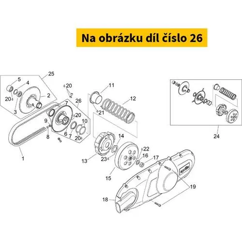 Pulley Assy., Driven AP0296284