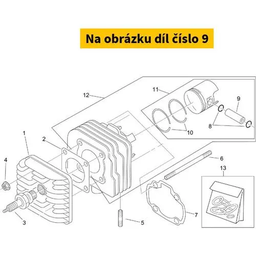 Piston Pin AP2EDA000196