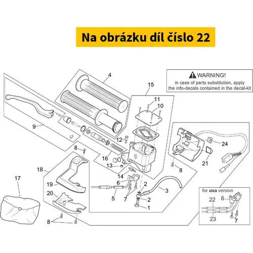 Opening Throttle Cable AP8114423