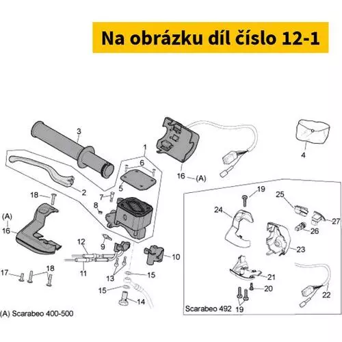 Cavo Gas Chiusura AP8118704