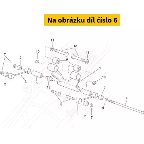 Engine Pivot Pin AP8121294