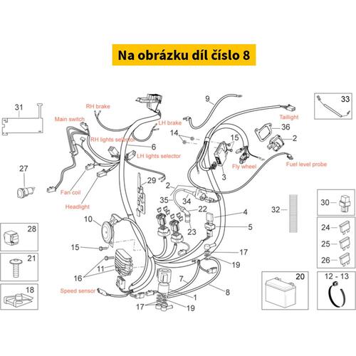 Relay-Starter Motor Cable AP8127145