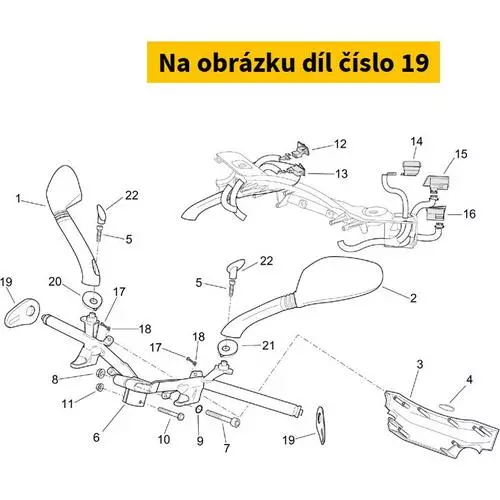 Handlebar Air Protection AP8139864