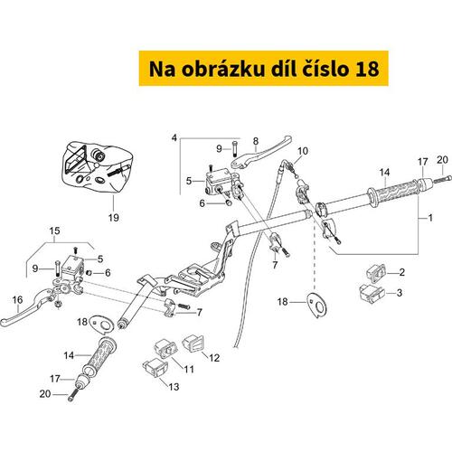 Handlebar Lateral Fairing AP8144128