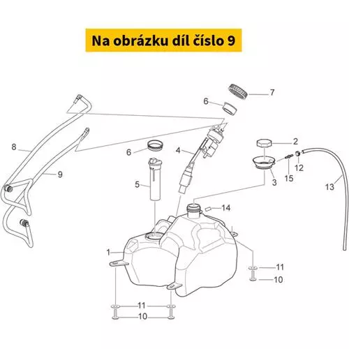 Fuel Return Hose AP8144761