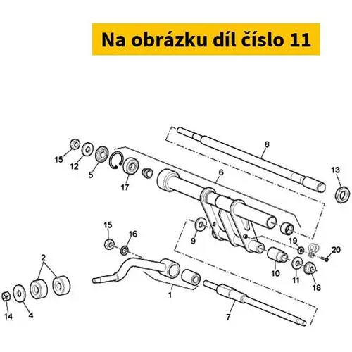 Rondella D.25x12,5x3,5 AP8161144