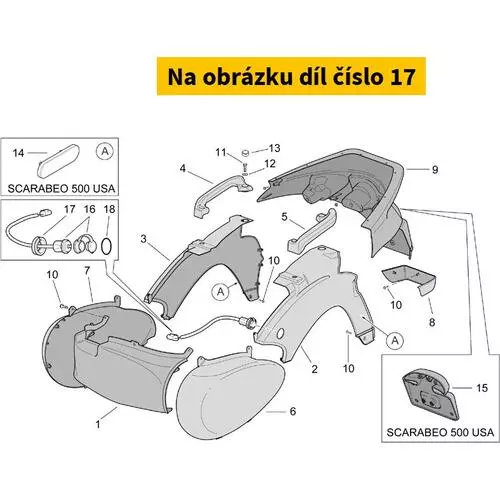 Intercom Cable Bush AP8163327